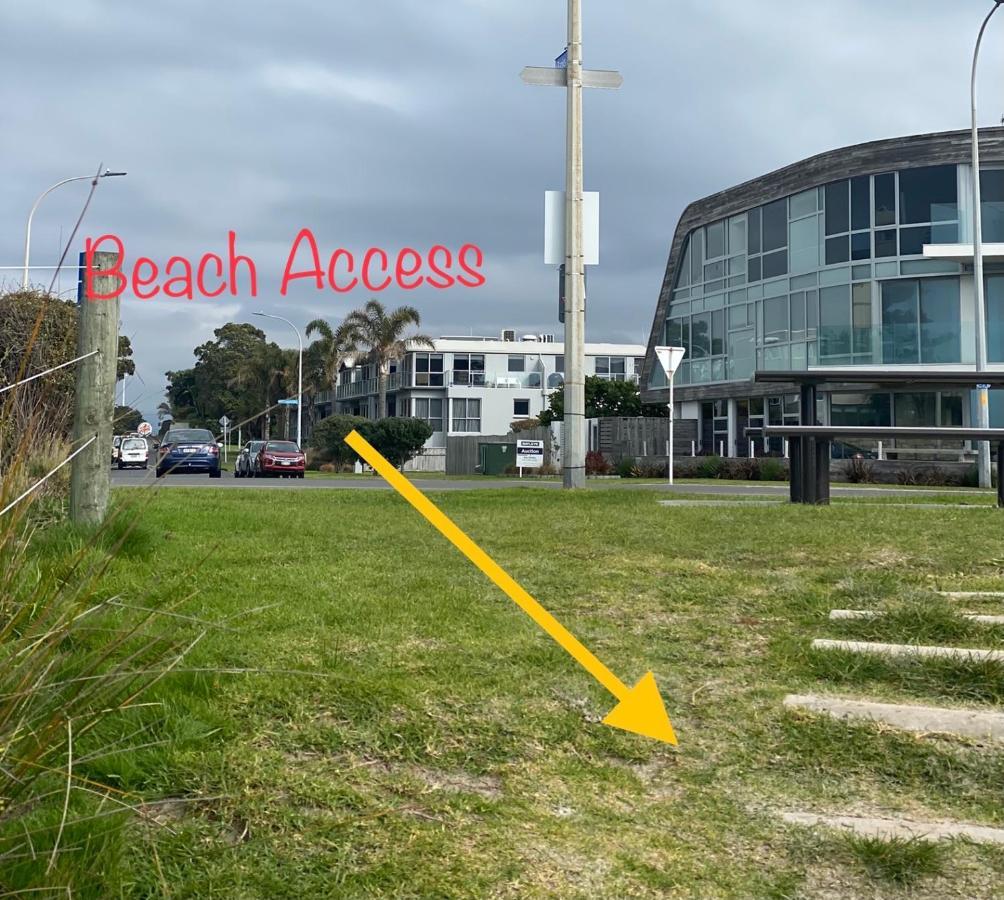 Modern Beach Apartment With Pool & Location Mount Maunganui Eksteriør billede